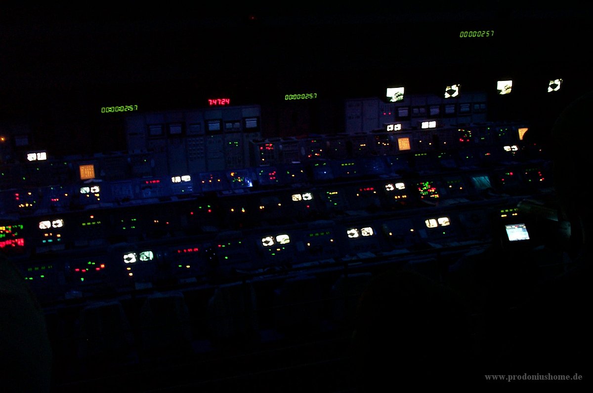 716 - Kennedy Space Center - Original Controlcenter Saturn V start (Mondlandemission)