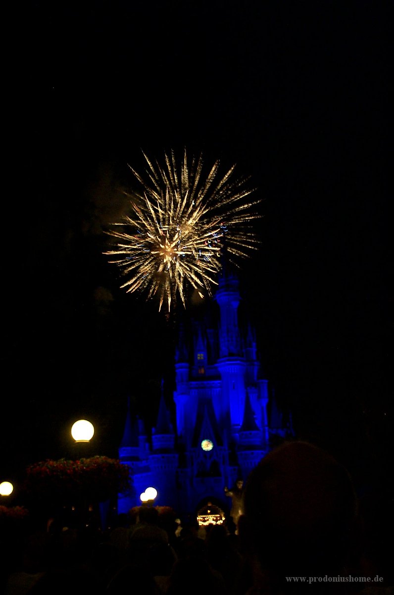 805 - Magic Kingdom - Cindarella Castle (Feuerwerk)