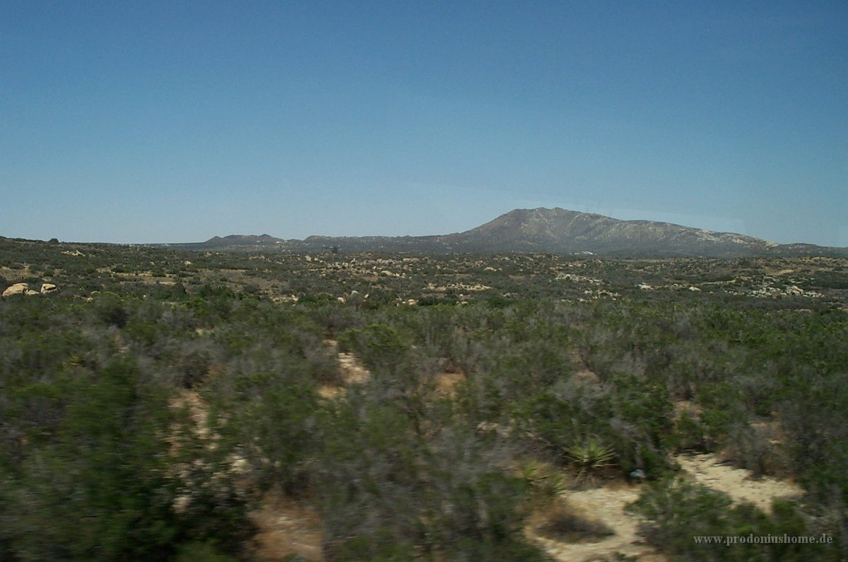 1362 - Weg von Phoenix nach San Diego - nach Gebirge