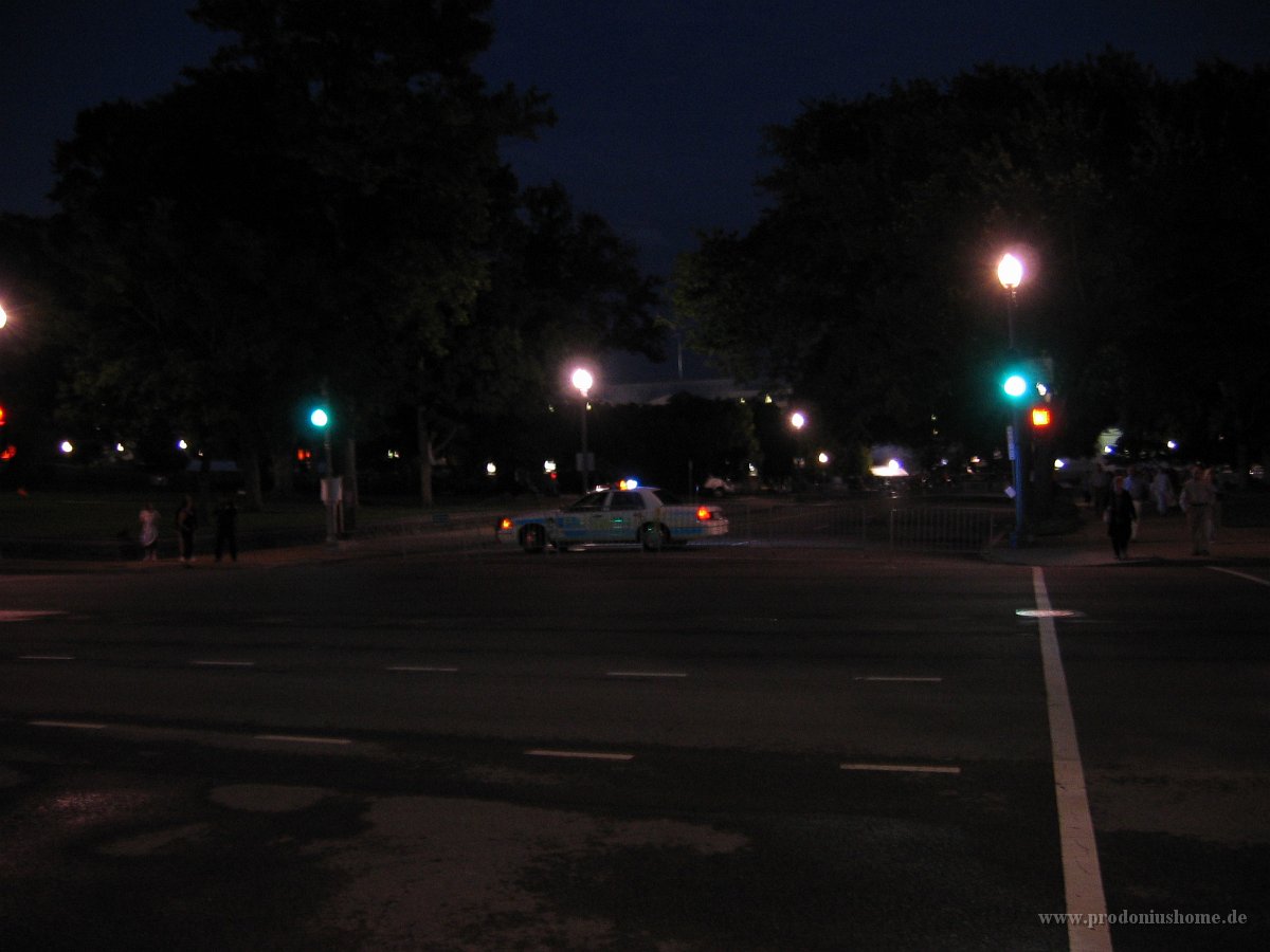 465 - Washington - Straßensperre wegen dem Memorial Day