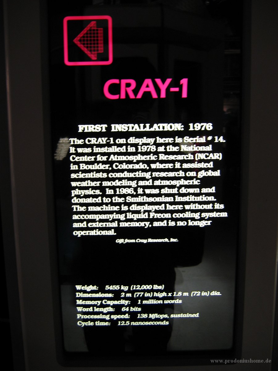 517 - Washington - Air and Space Museum - Cray