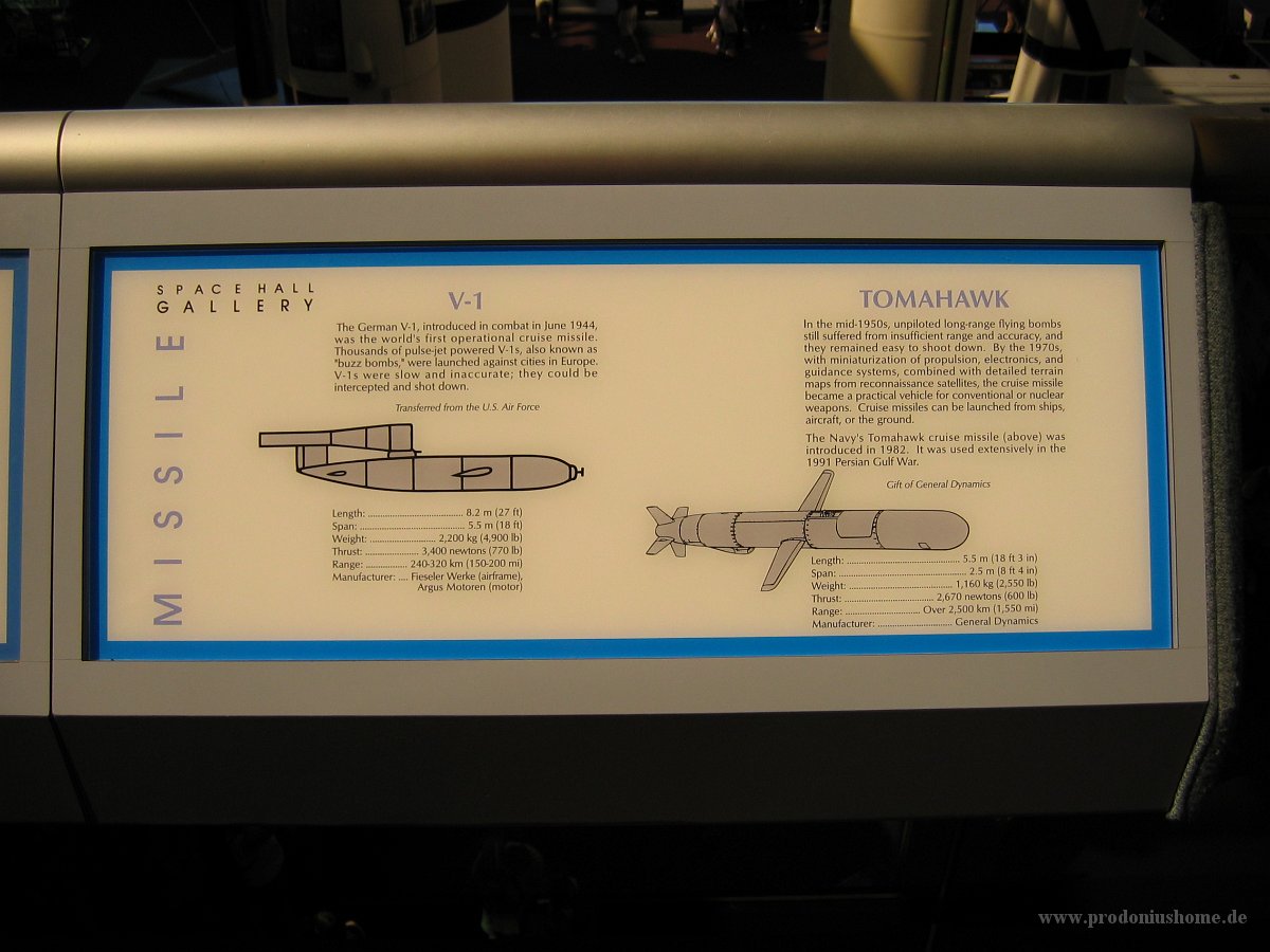 529 - Washington - Air and Space Museum - Tomhawk Rackete