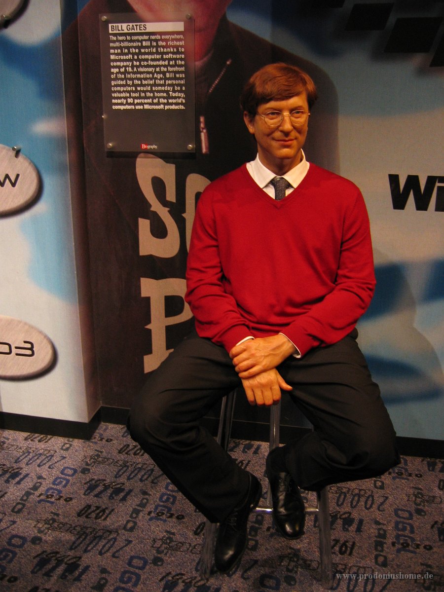 693 - New York - Madame Tussauds - Bill Gates