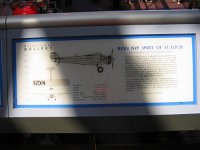 515 - Washington - Air and Space Museum - Spirit of St. Louis.JPG